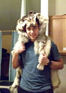 Cody during Marty Martain Talk, Browning MT